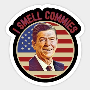 I Smell Commies Sticker